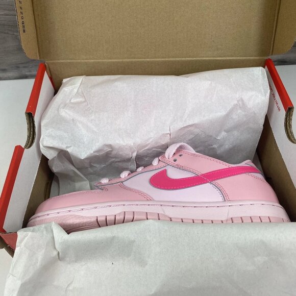 Nike Dunk Low Triple Barbie Pink Women's Shoes - Picture 8 of 10